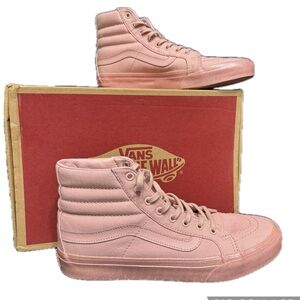 Vans High Tops Pink Glitter Women’s Size 8 Sneakers